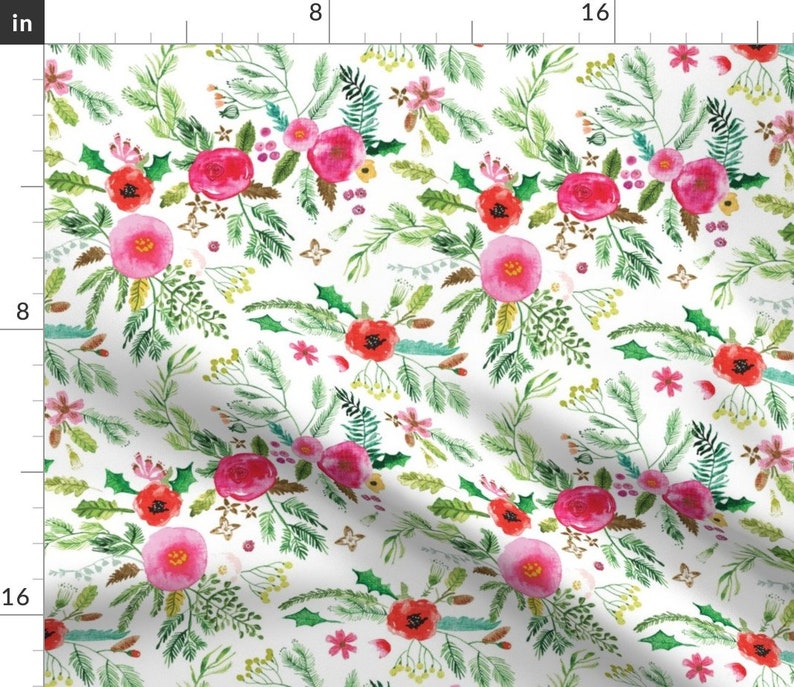 Vintage Floral Table Runner Nol Forest by Nouveau_bohemian Etsy