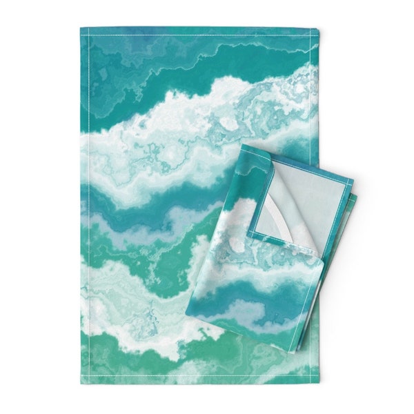 Seafoam Green Towels Etsy