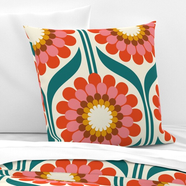 Retro Pillow Case Etsy