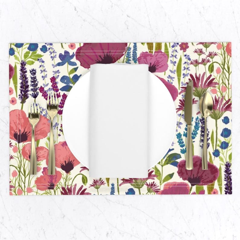 Spoonflower Placemats