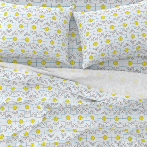 Yellow Sheets Tennis Balls \u0026 Racquets 