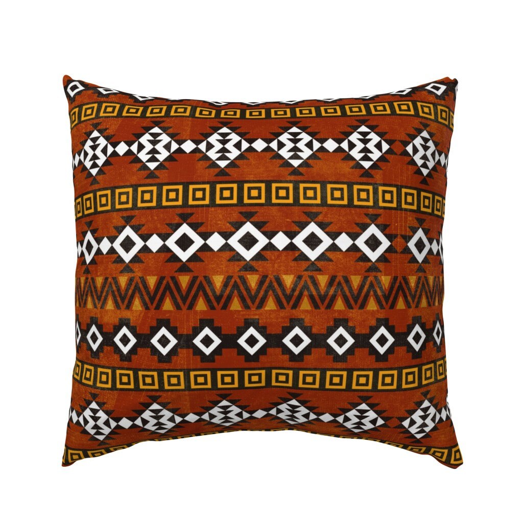 Southwestern Boho Pillow Sham Modern Desert by | Etsy