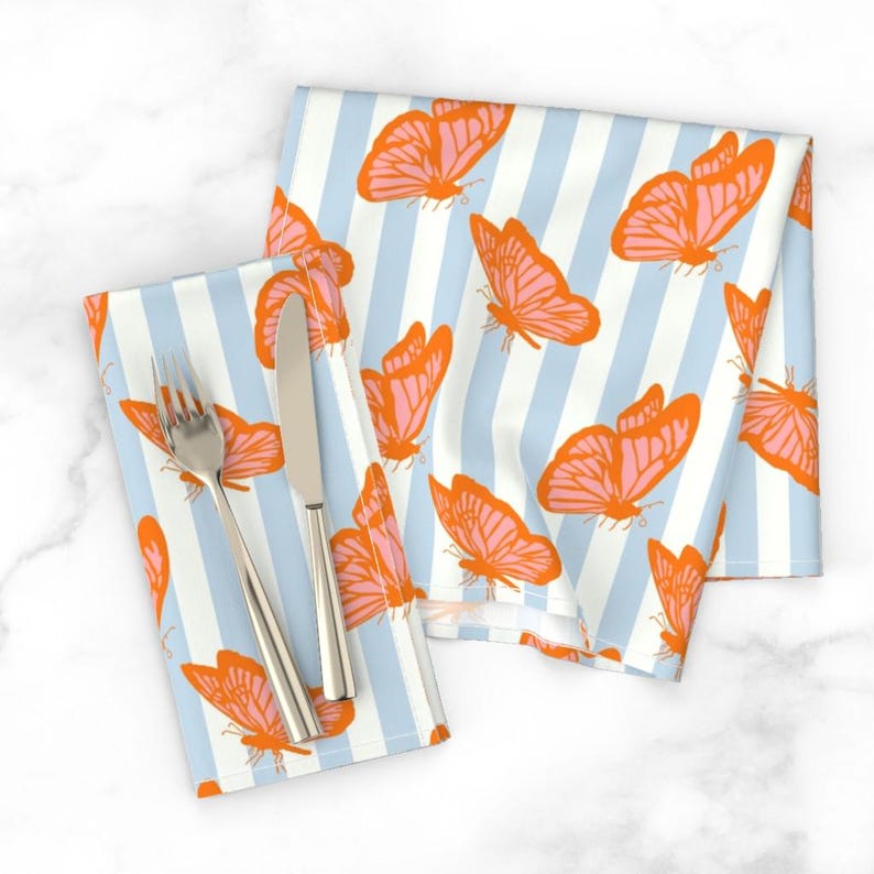 Spoonflower Dinner Napkins