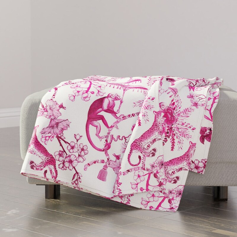Toile Quilt - Etsy