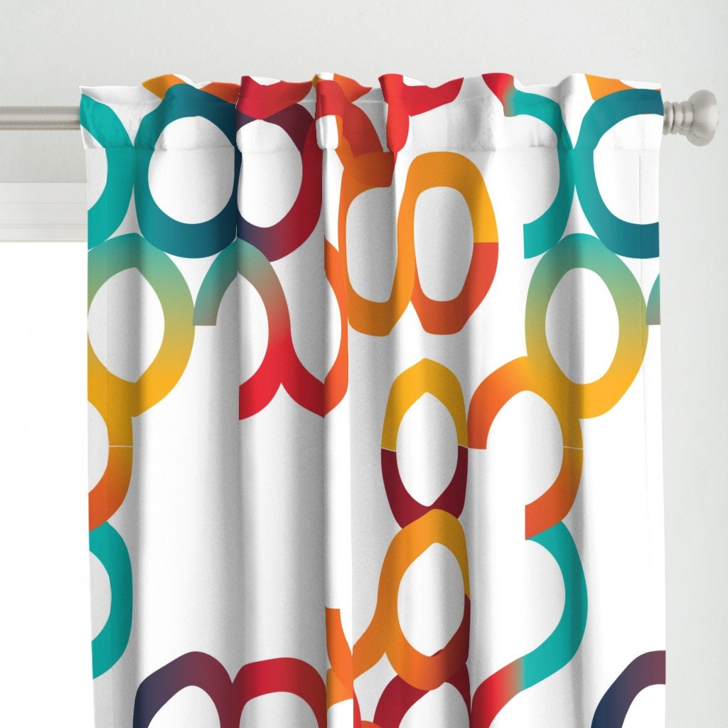 1980s 1990s curtains - Etsy 日本