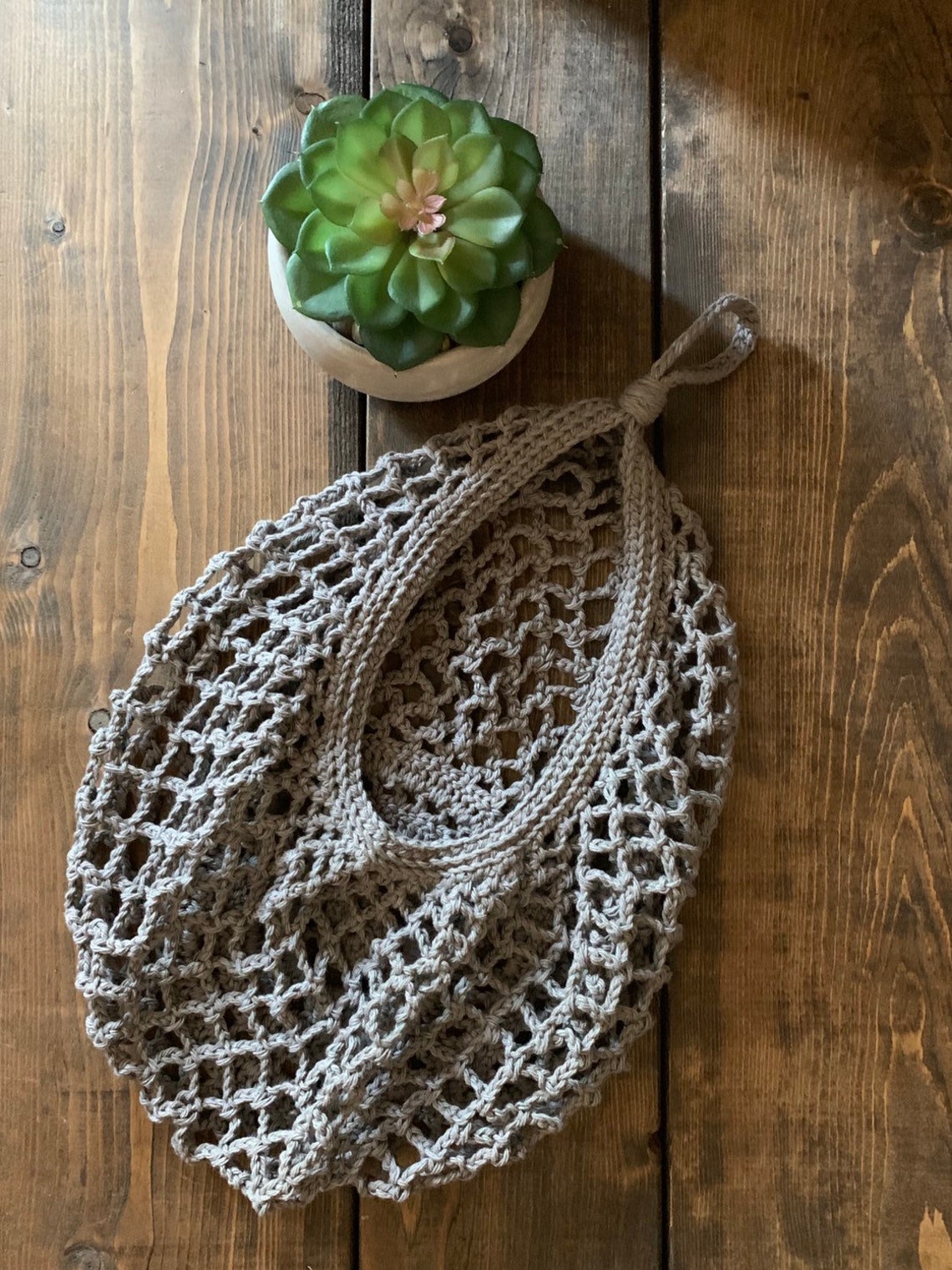 CROCHET PATTERN Teardrop Hanging Basket Storage for the Etsy