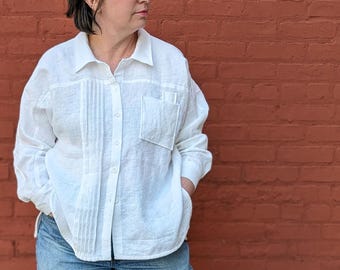 Pierce Shirt: A Zero-Waste PDF Sewing Pattern