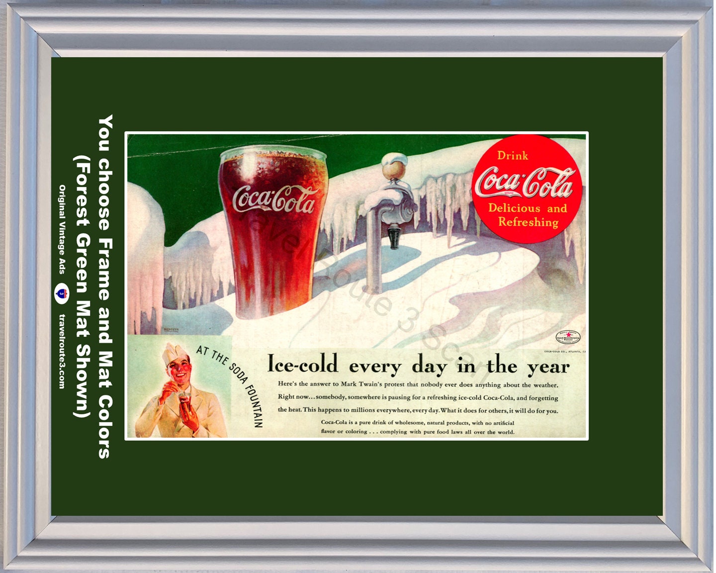 Cream soda ポスター Cream Soda Retro Inspired Poster