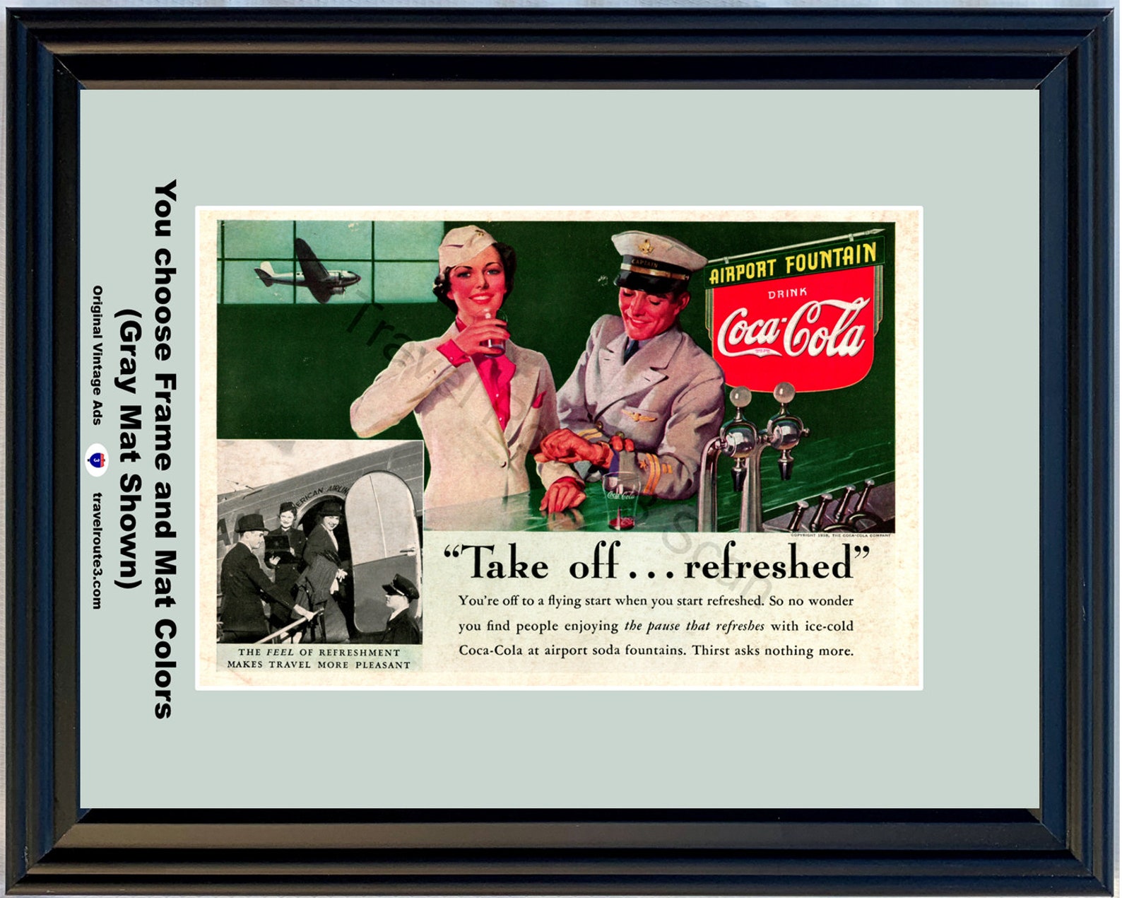 1938 Coca Cola Airport Soda Fountain Vintage Ad Take Off Refreshed 1938-coca-cola-airport-soda-fountain-vintage-ad-take-off-refreshed