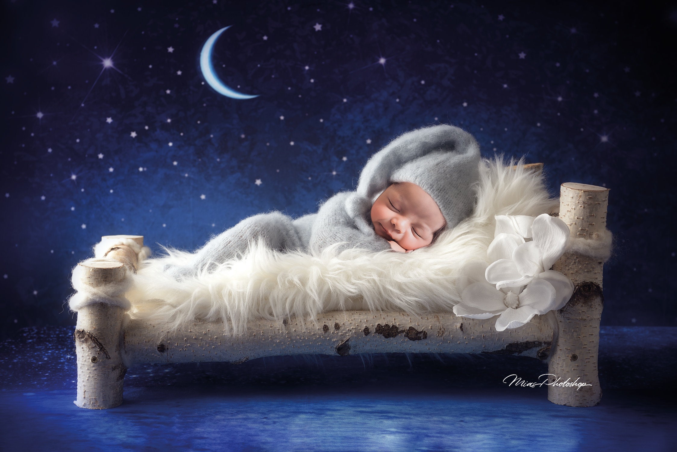 PSD & JPG Baby Dream Digital Background Newborn Digital Etsy