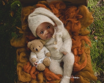 PSD dreams in the forest, Newborn Digital Backdrop