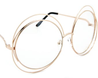 clear circle shades