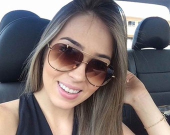 flat brow sunglasses womens