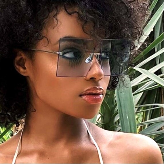 Fashion Square Sunglasses | Women Gafas de Sol | … - image 3