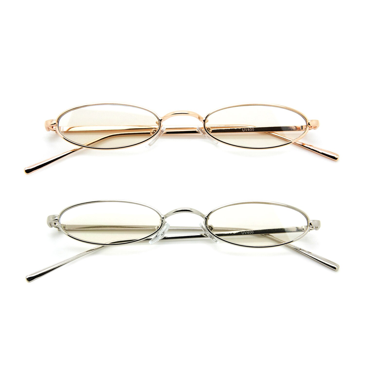 Rhinestone Glasses Fashion Transparent square Crystal metal frame Myopia  Nerd Glasses