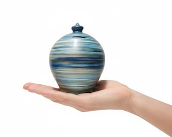 Mini Smash Spardose, Sparschwein für Erwachsene, Spardose aus Keramik, Münzbank, Italienische Spardose, moderne Spardose