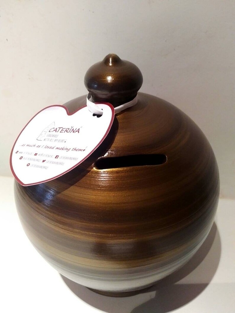 Piggy Bank piggy bank adult coin bank smash piggy bank Etsy