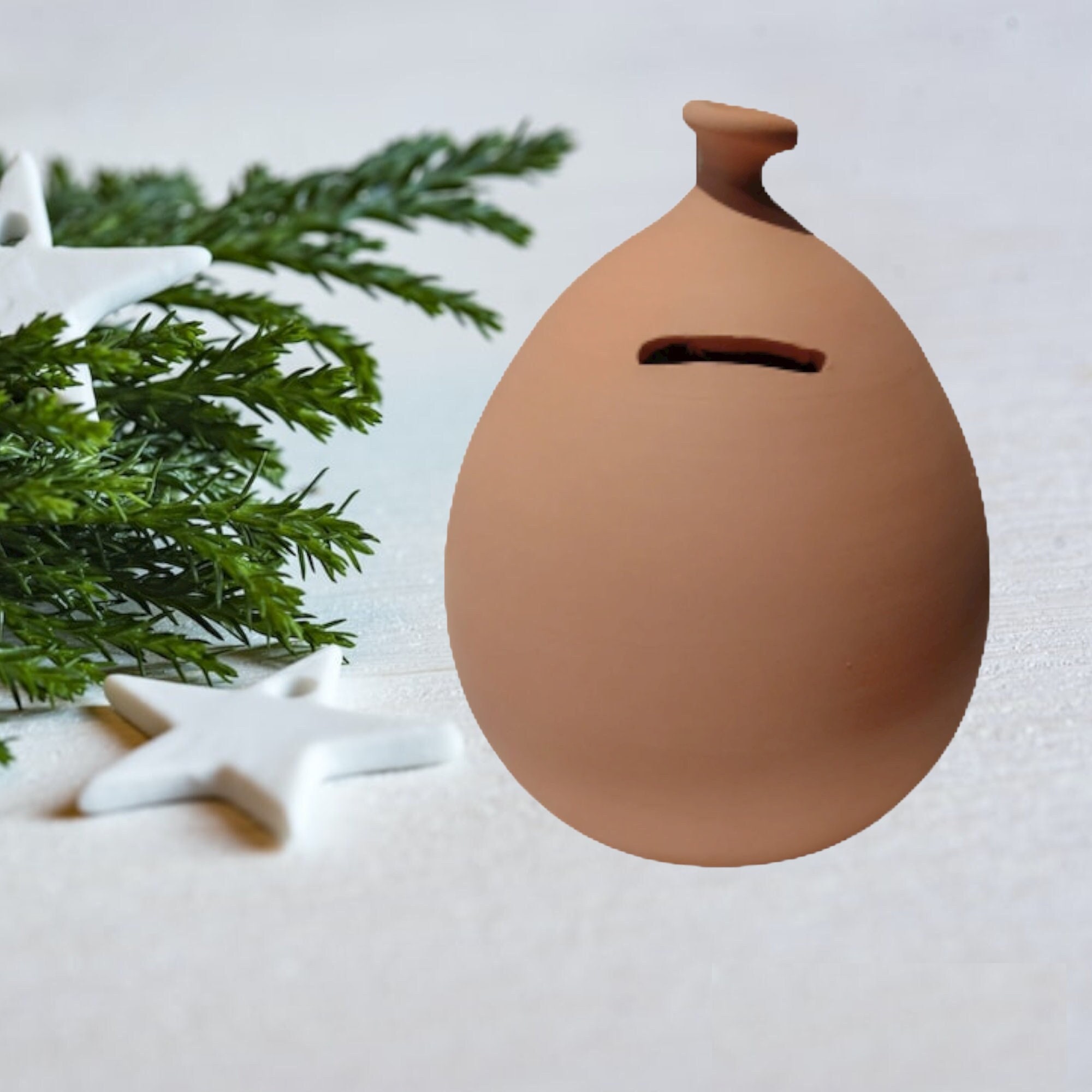 Clay Money Pot Smash Money Box Money Pot Piggy Bank No Etsy