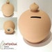 Clay Money Pot, Terracotta Piggy Bank, Italian Piggy Bank Style ...