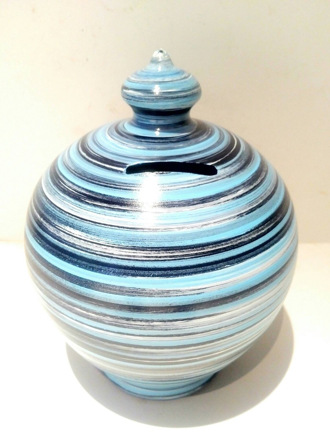 Custom Ceramic Coin Bank Piggy Bank Adult Personalized Gift Etsy