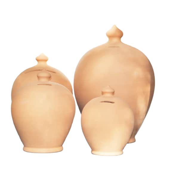Large Piggy Bank House of Coins Piggy Bank for Adults Pottery