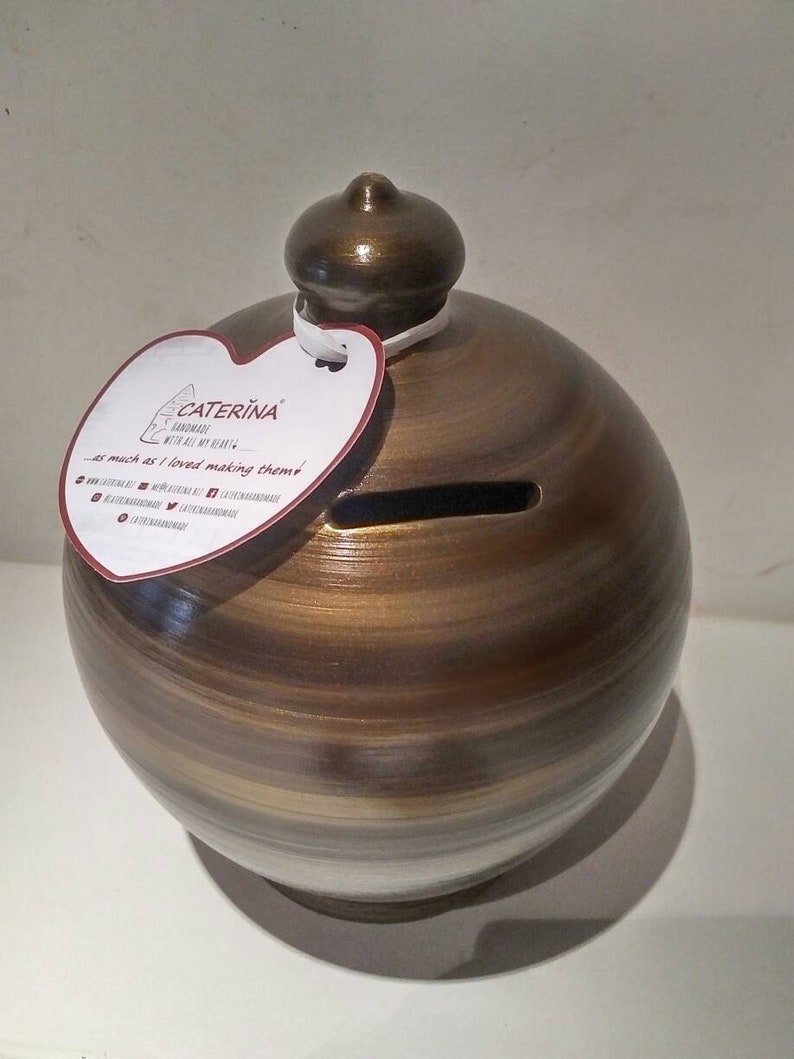 Piggy Bank piggy bank adult coin bank smash piggy bank Etsy