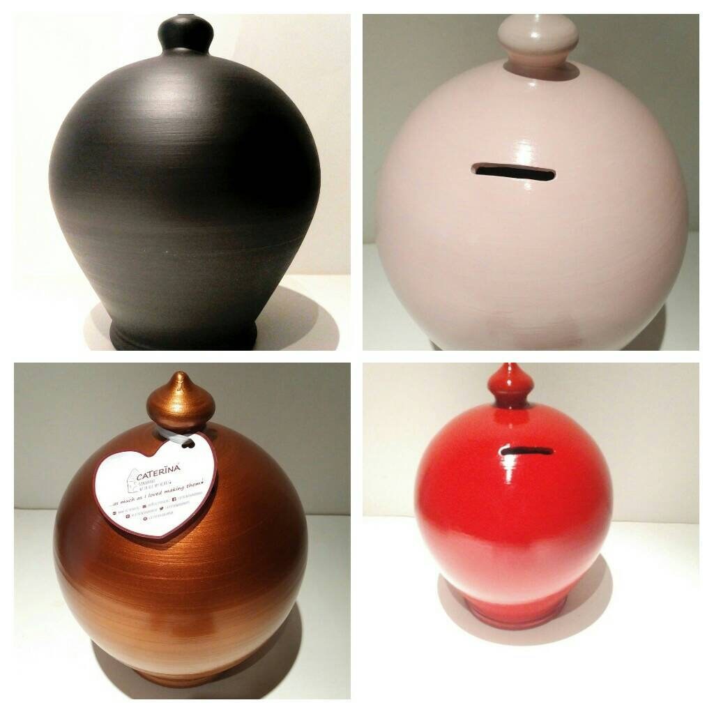 Piggy bank adult coin bank smash piggy bank large coin Etsy