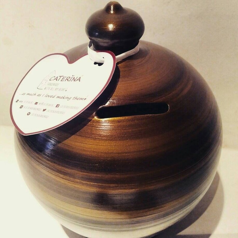 Piggy Bank piggy bank adult coin bank smash piggy bank Etsy