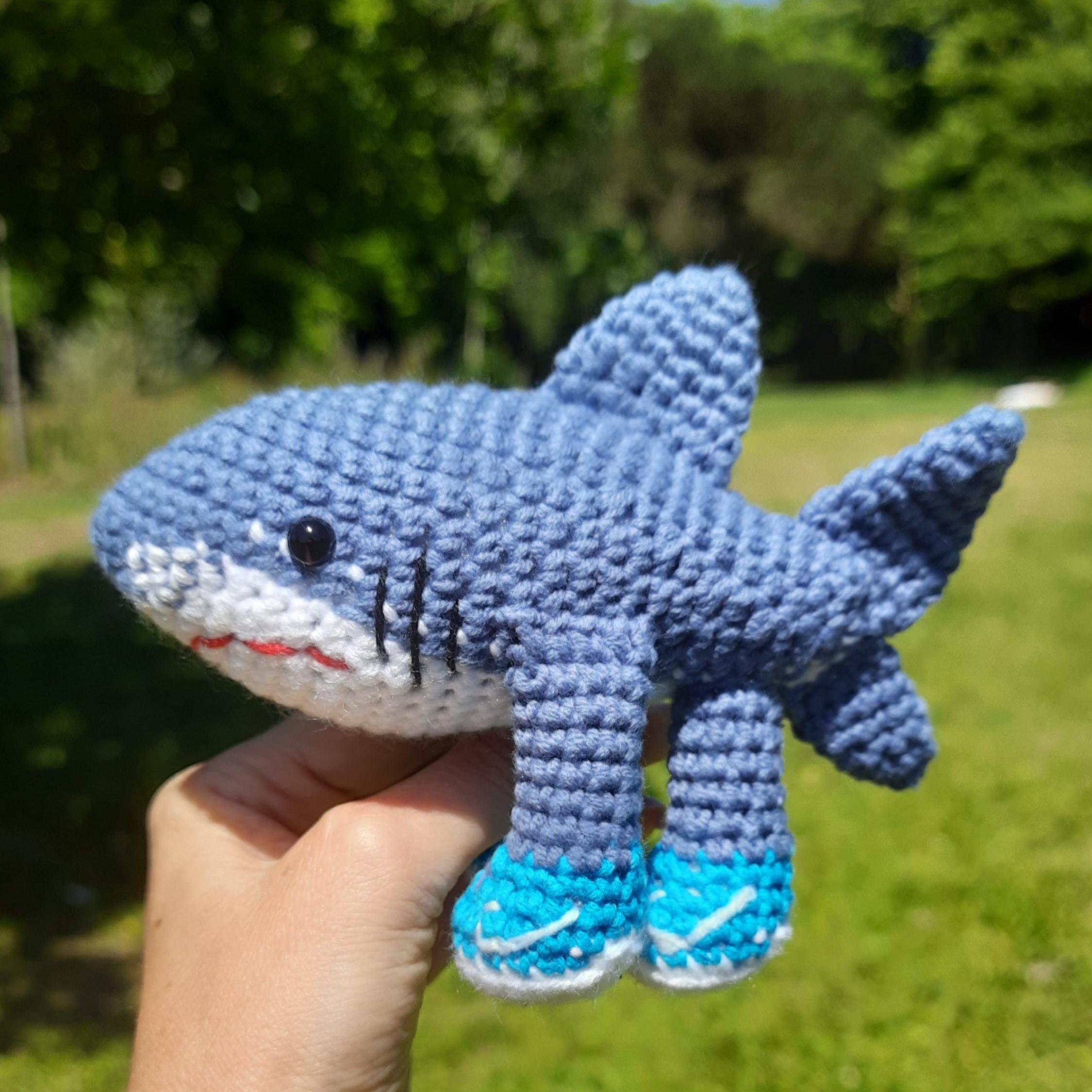 Crochet Ryu Buy Crochet Brainrot Shark Plushie: Tralalero Tralala Meme Keychain Car ...