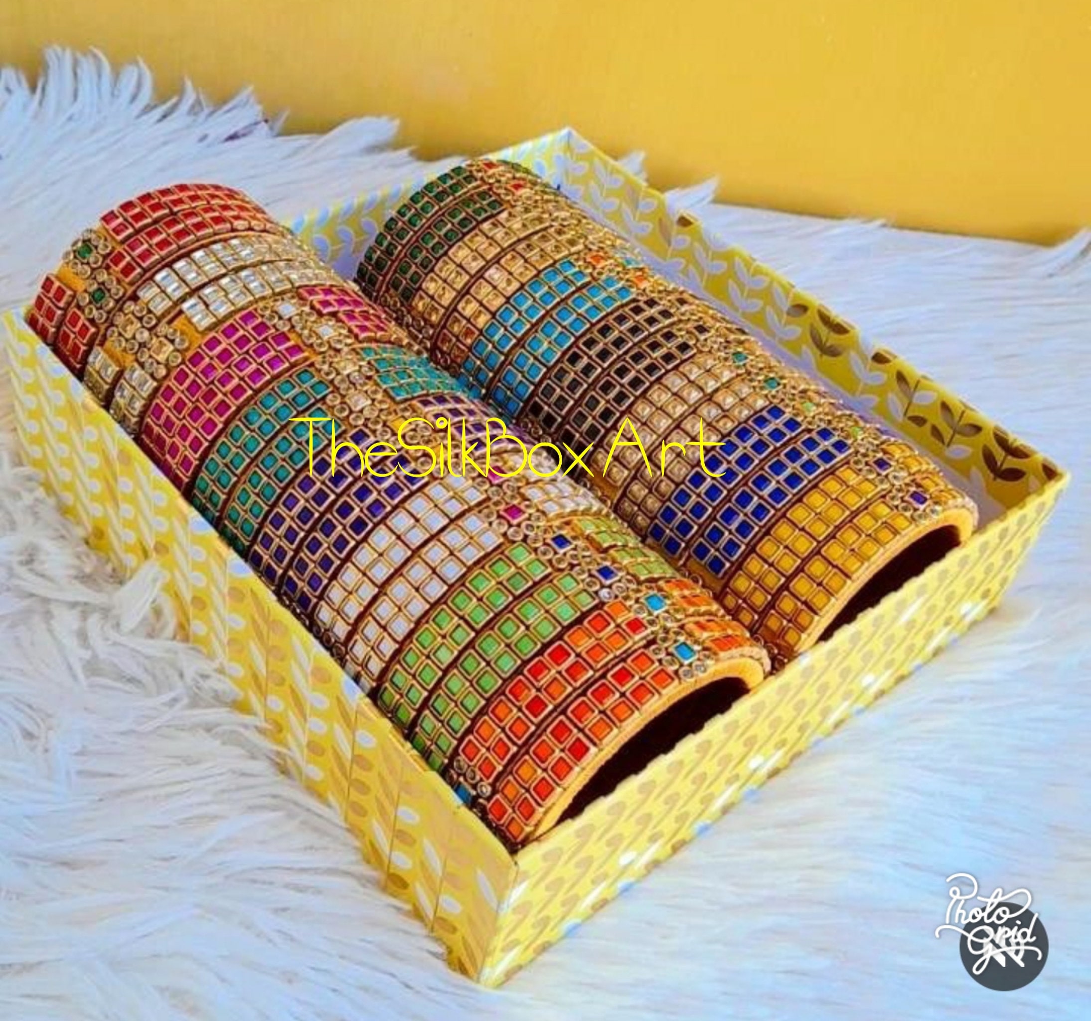 Valaikappu bangles in best sale silver