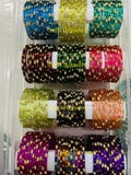 Premium Quality Glass Bangles  (12 Bangles)