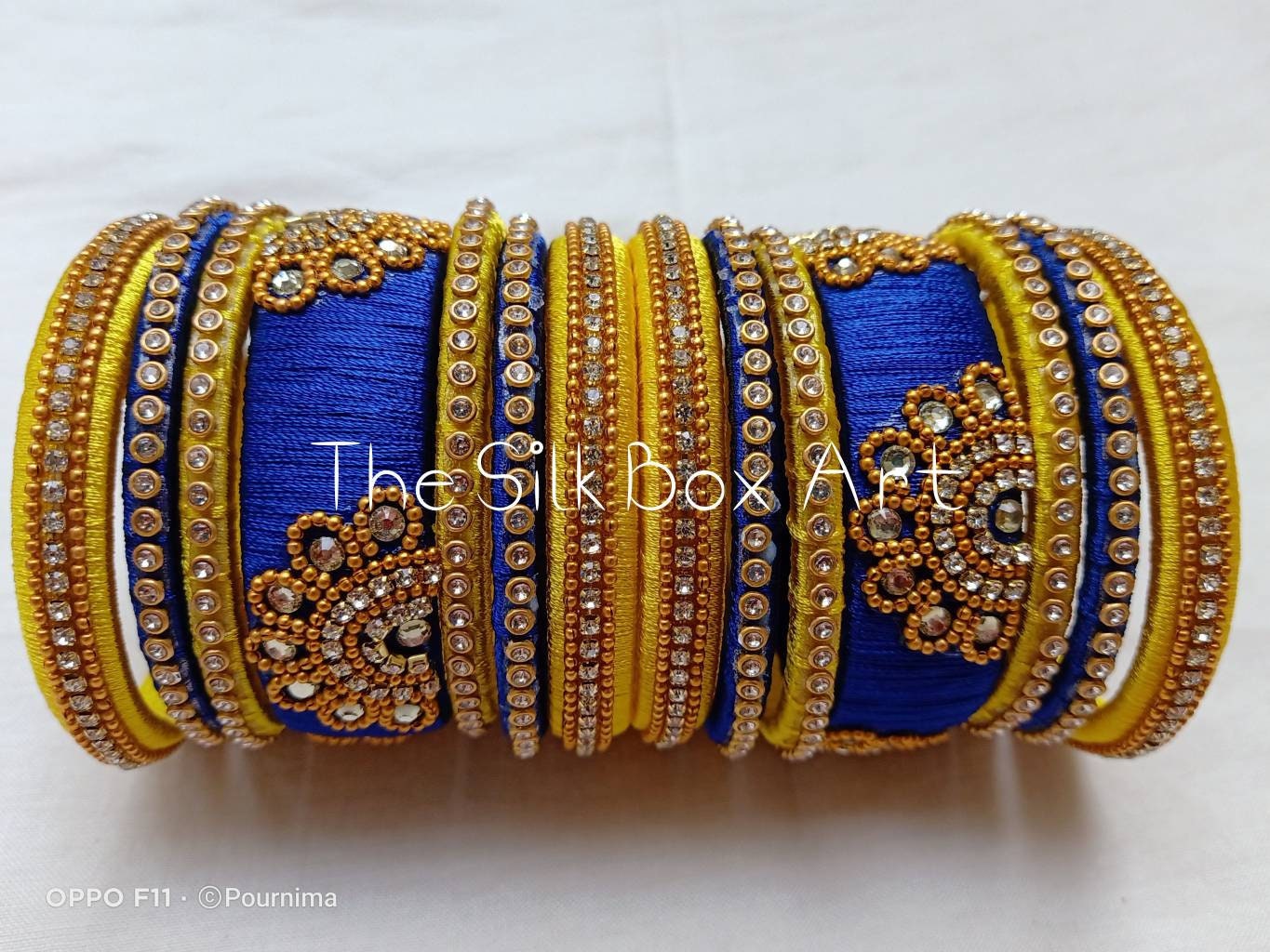 Pink and store orange bangles