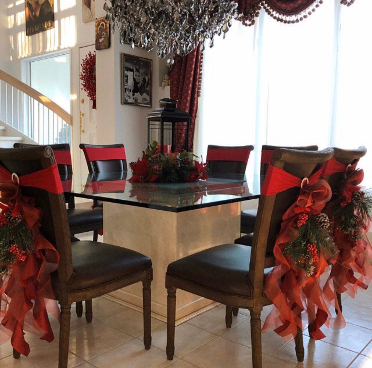 Fall Chair Covers/Fall Chair Sash/Thanksgiving Etsy