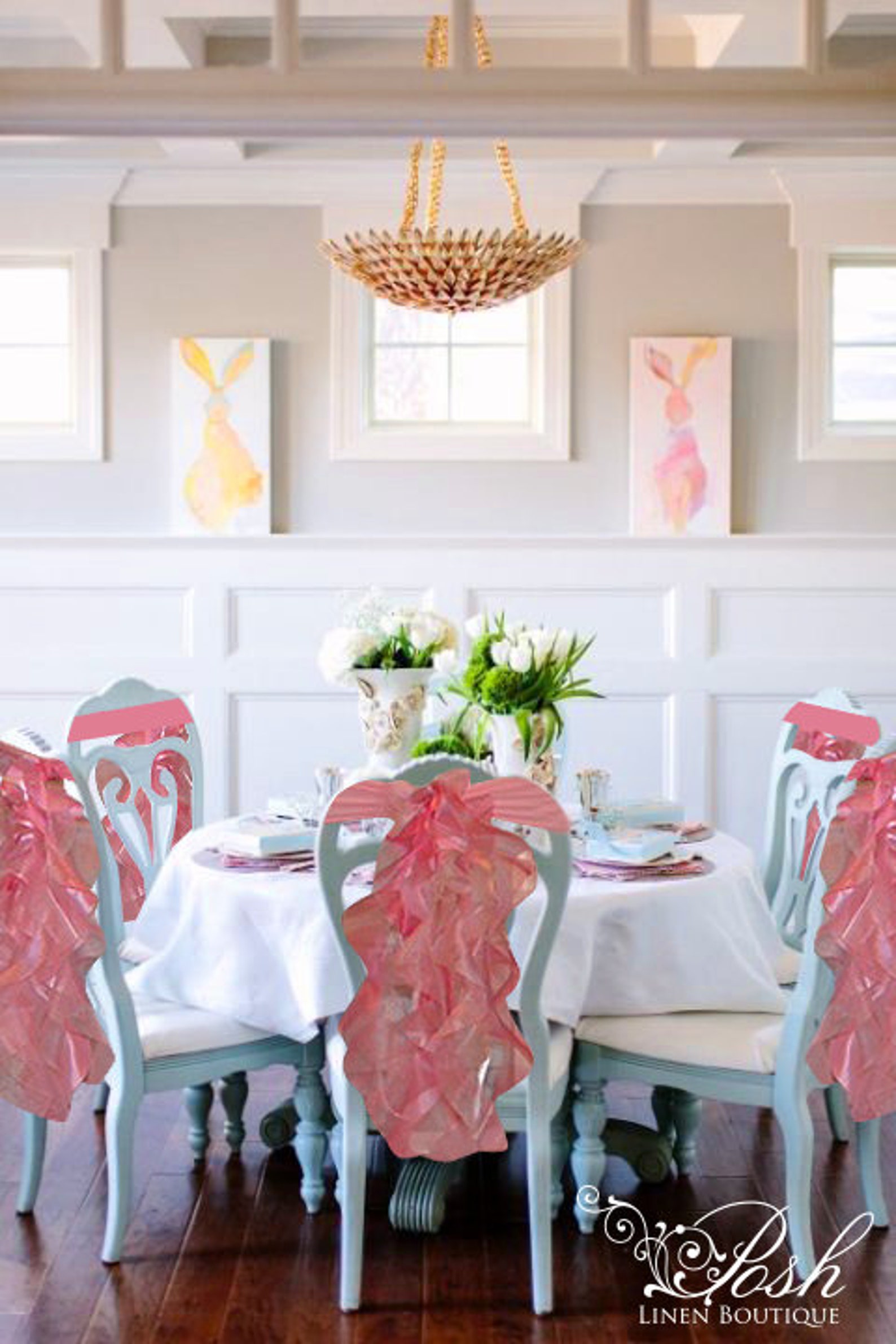 Easter Decorations/easter Decor/easter CHAIR Sash/easter Chair Etsy