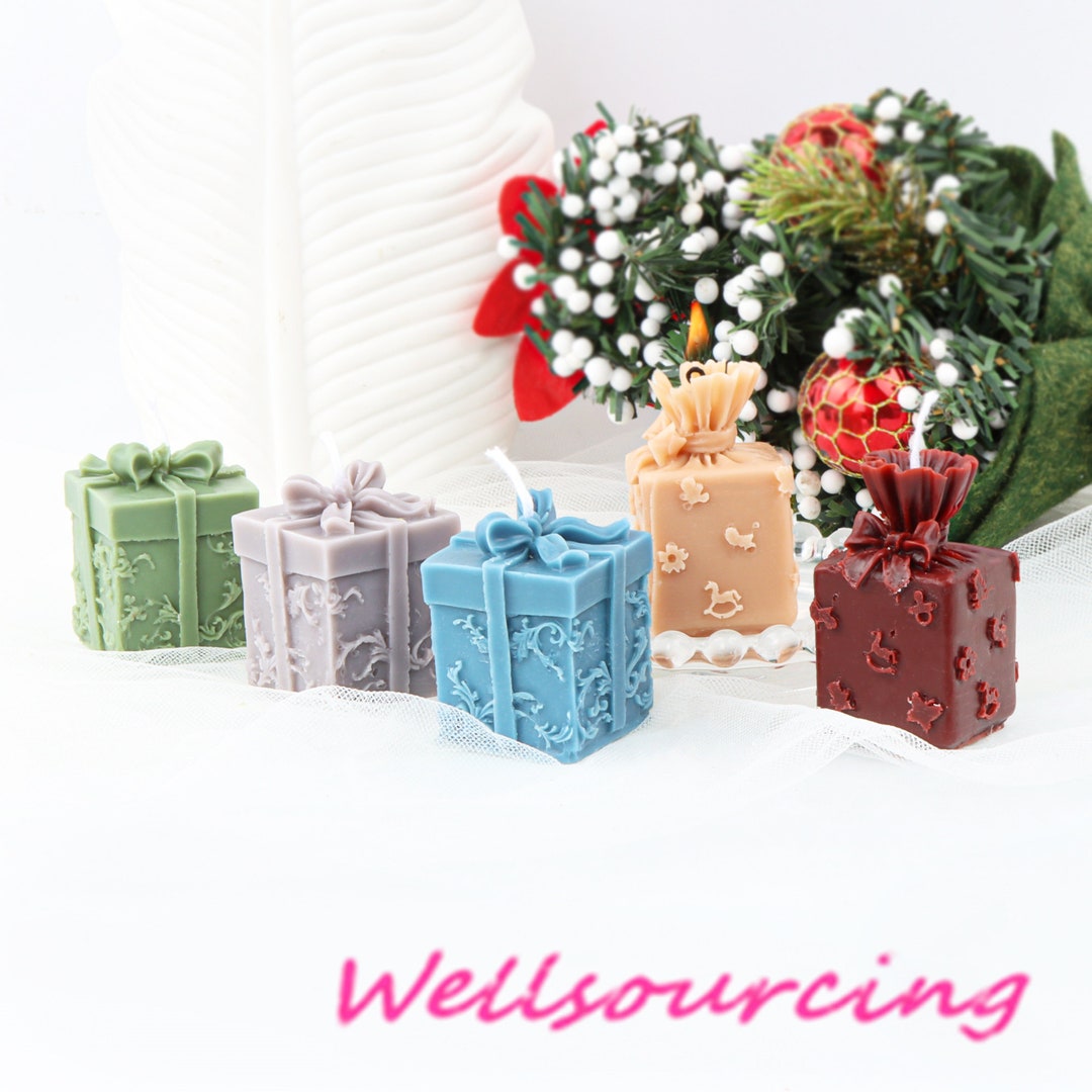 DIY Reusable Gift Box Silicone Mold Craft Scented Candle Soap Plaster