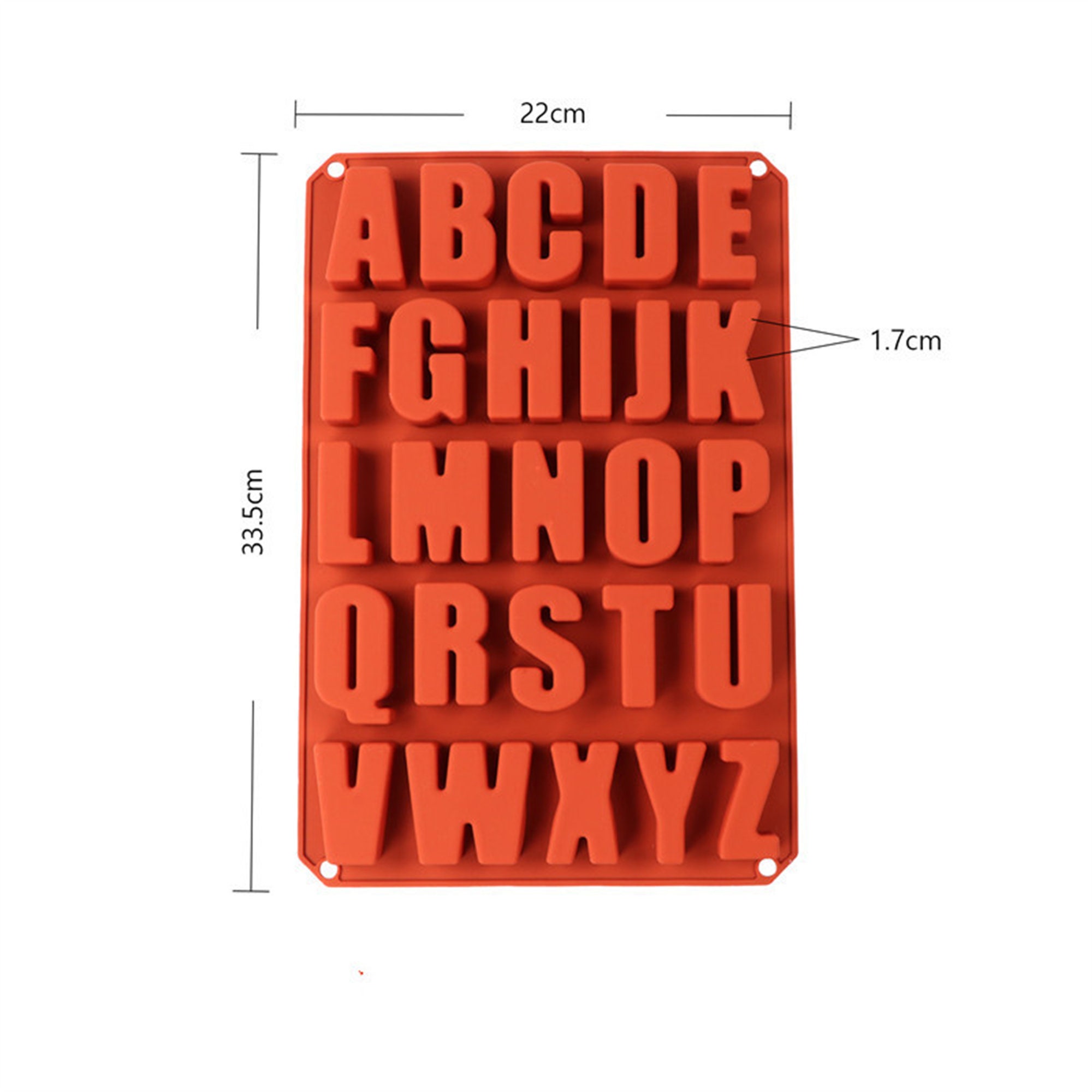 26 Cavities Alphabet Silicone Mold DIY Crayon Letters Molds Etsy