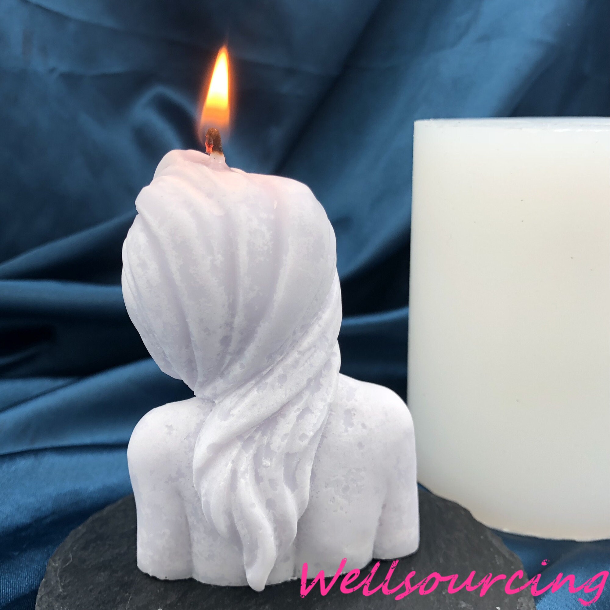 3D Sexy Lady Silicone Candle Mold Female Naked Body Mold Clay Etsy