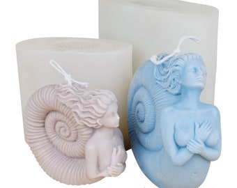 Moule A Gateau Escargot Etsy