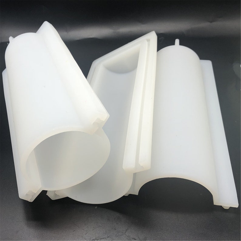 1 KG Round Cylinder Pipe Mold Silicone Soap Tube Column Mold Etsy