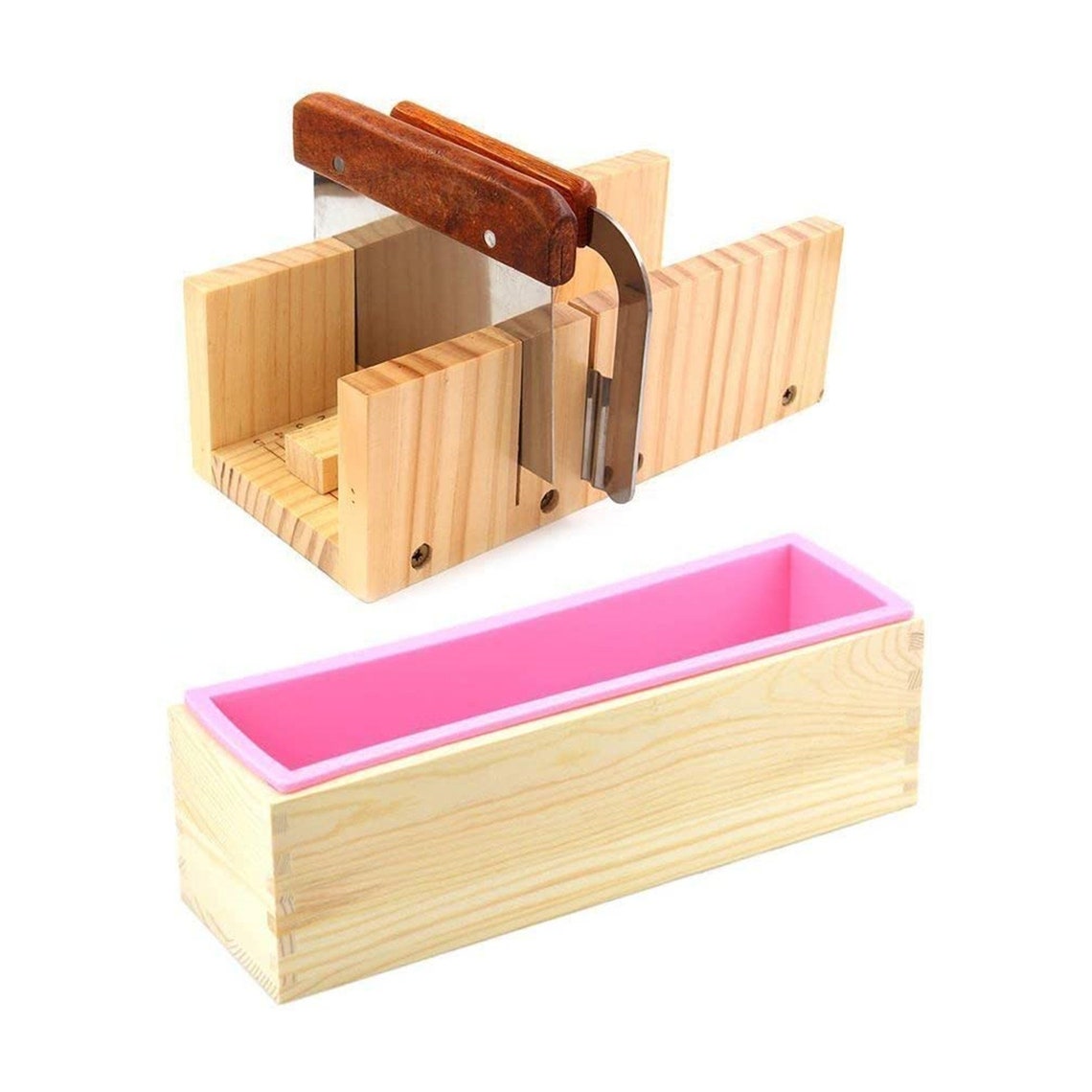 5 Pcs/set Handmade Loaf Soap Making Tool Set Silicone Soap Etsy