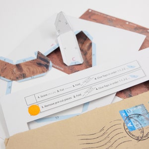 Australia's Uluru Easy Papercraft Mountain Yes - Cut it for me