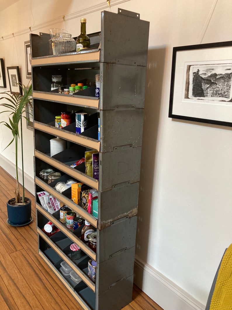 Vintage Industrial Shelves From the 70s Stylish and Versatile Storage