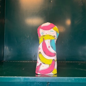 Multicolor Bananas Fairway Wood Head Cover