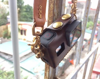 Handmade Leather Case for GoPro Hero 5 Black