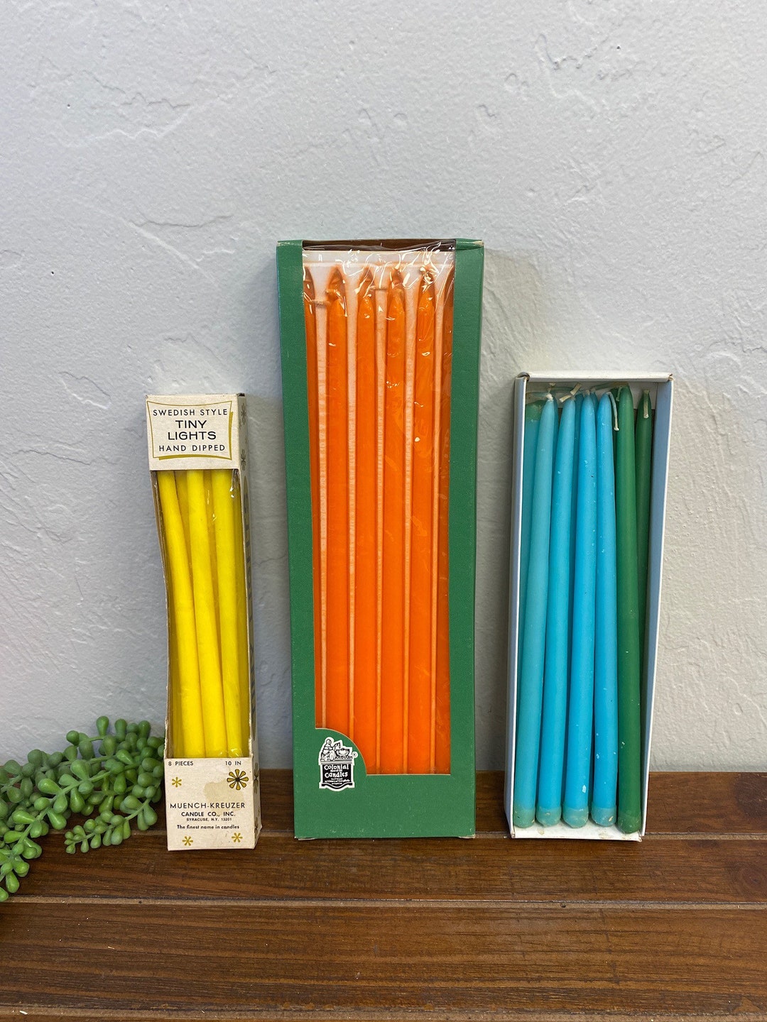 Assorted Taper Candles // Muenchkreuzer // Colonial Candle Co