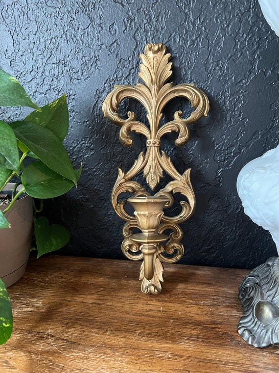Fleur de lis sconce deals
