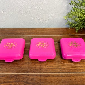 Vintage Polly Pocket Ring Diner Années 50 avec Coffret, 1991
