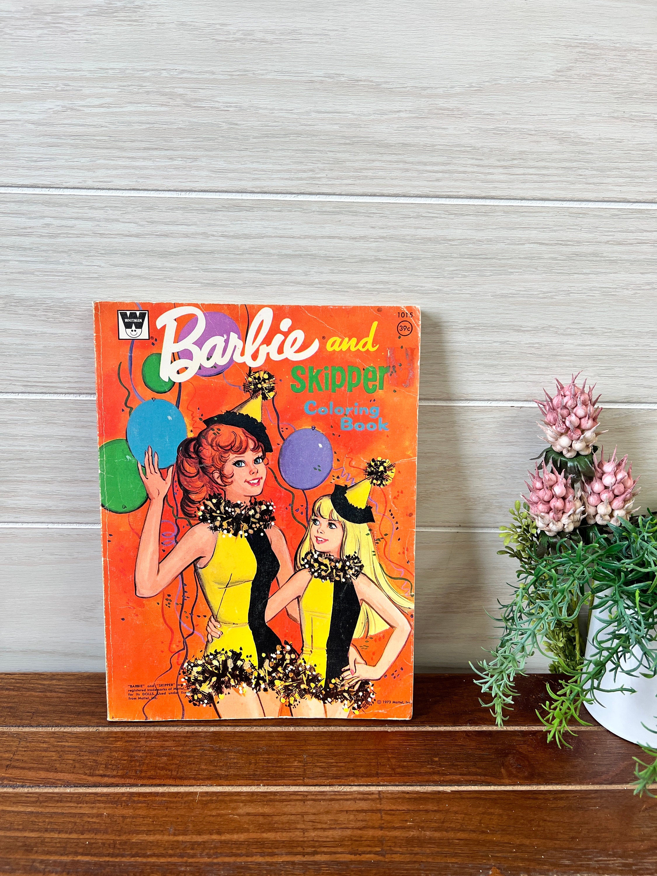 Barbie (Coloring Book; 1972) Whitman