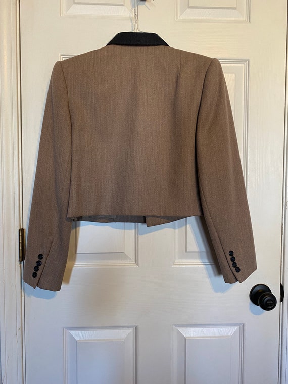 Vintage Couture Adele Simpson Cropped Blazer - image 3