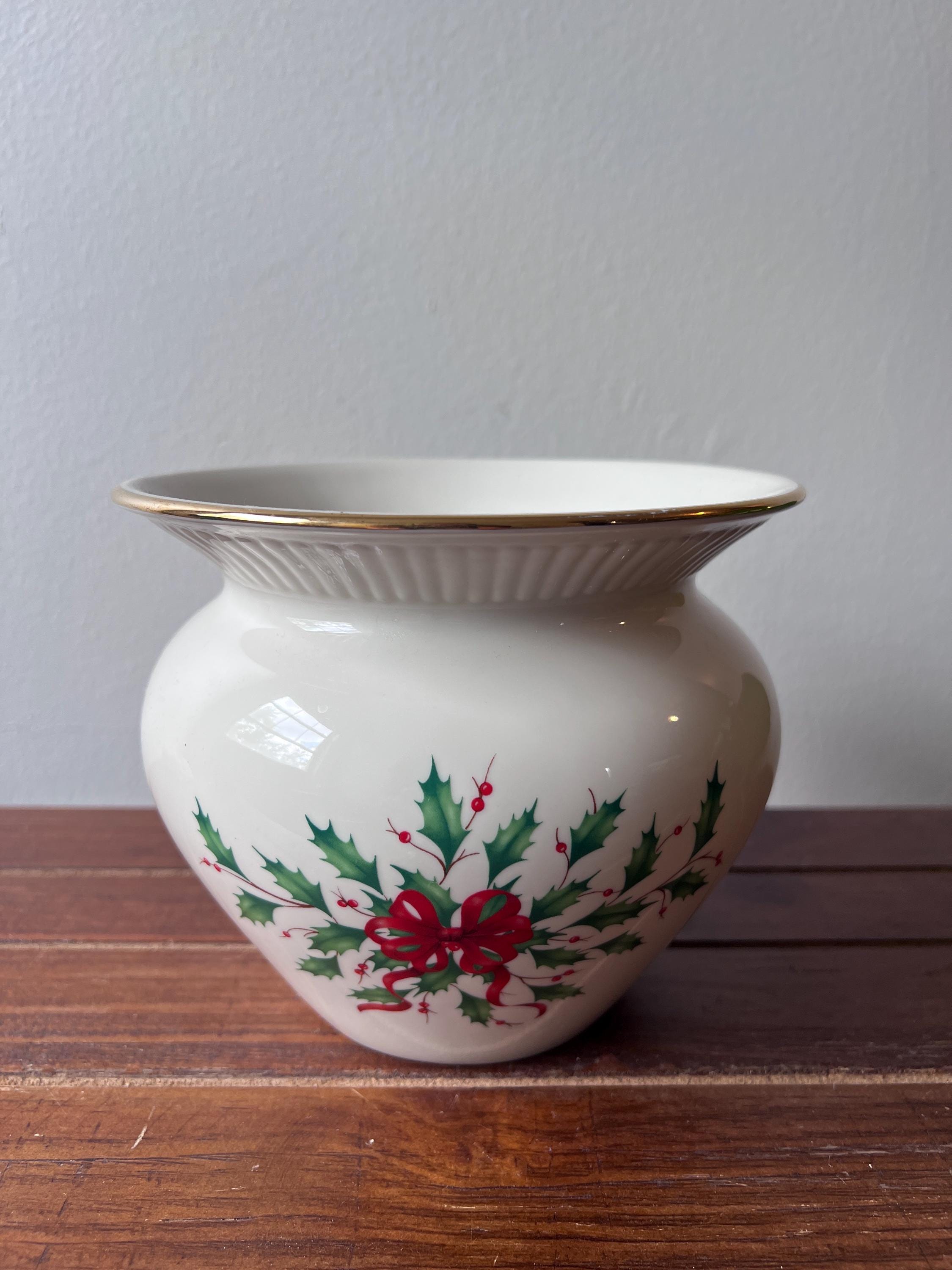 Lenox Holiday Vase - Etsy